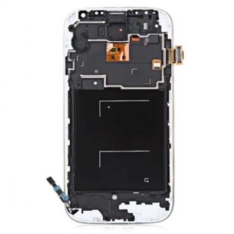 REPLACEMENT LCD SCREEN ASSEMBLY FRAME FOR SAMSUNG S4 I9505 (PURPLISH BLUE)