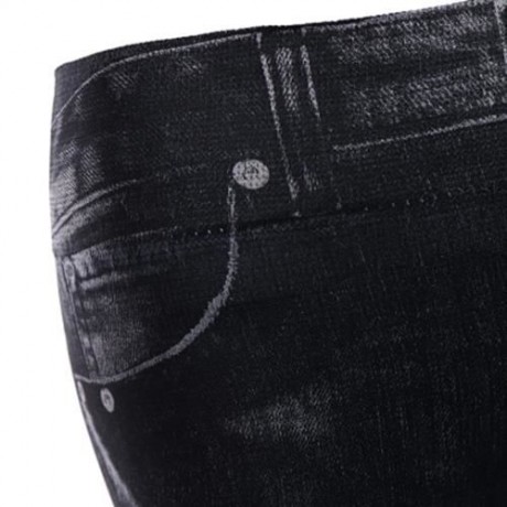 CASUAL HIGH WAIST RIPPED SKINNY WOMEN JEANS (BLACK)