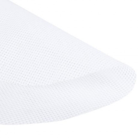ROUND SILICONE STEAMER MESH PAD BUN BAKING PASTRY TOOL (WHITE)