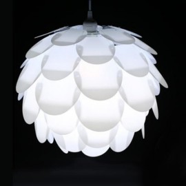 50PCS IQ LAMPSHADE WITH CREATIVE DECOR DESIGN (WHITE)