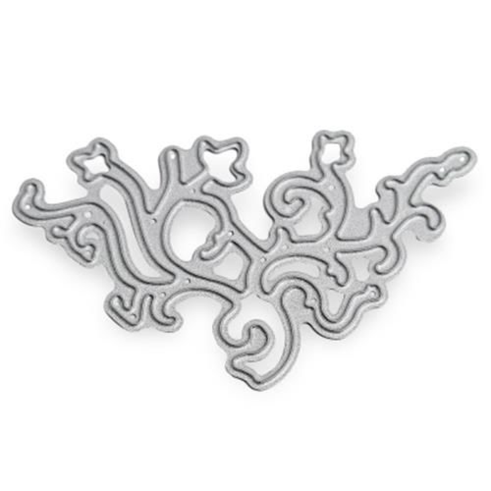 METAL FLOWER VINE DIY CUTTING DIES STENCIL SCRAPBOOK ALBUM PAPER CARD EMBOSSING CRAFT (SIL METAL FLOWER VINE DIY CUTTING DIES STENCIL SCRAPBOOK ALBUM PAPER CARD EMBOSSING CRAFT (SIL