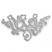 METAL FLOWER VINE DIY CUTTING DIES STENCIL SCRAPBOOK ALBUM PAPER CARD EMBOSSING CRAFT (SIL