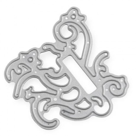 METAL MESSAGE FRAME DIY CUTTING DIES STENCIL SCRAPBOOK ALBUM PAPER CARD EMBOSSING CRAFT (S