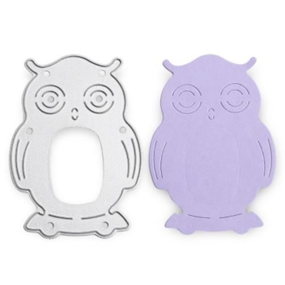 METAL OWL PATTERN DIY CUTTING DIES STENCIL SCRAPBOOK ALBUM PAPER CARD EMBOSSING CRAFT (SIL METAL OWL PATTERN DIY CUTTING DIES STENCIL SCRAPBOOK ALBUM PAPER CARD EMBOSSING CRAFT (SIL