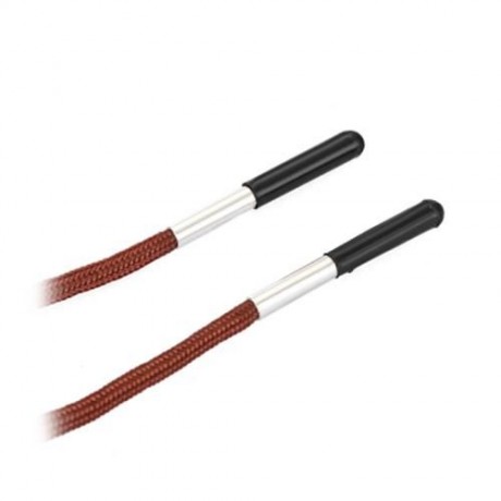PAIRED 145CM NYLON FLINT LACES WITH STRIKER PLATE (BROWN)