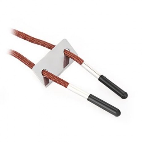 PAIRED 145CM NYLON FLINT LACES WITH STRIKER PLATE (BROWN)