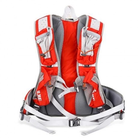 AONIJIE 12L UNISEX SPORTS BAG BACKPACK WITH 2L WATER BAG (ORANGE RED)