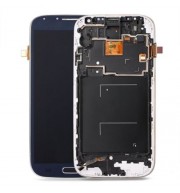 REPLACEMENT LCD SCREEN ASSEMBLY FRAME FOR SAMSUNG S4 I337 (PURPLISH BLUE)