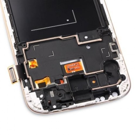 REPLACEMENT LCD SCREEN ASSEMBLY FRAME FOR SAMSUNG S4 I337 (WHITE)