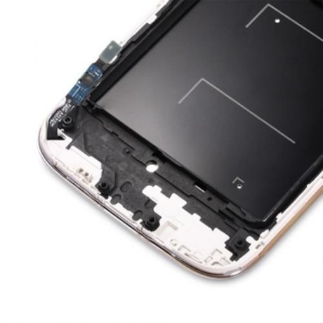 REPLACEMENT LCD SCREEN ASSEMBLY FRAME FOR SAMSUNG S4 I337 (WHITE)