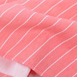 YUEYUEMAO CASUAL BOWTIE COLLAR STRIPE TWINSET FOR BABY BOYS (PINK)