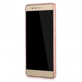 OCUBE 360 DEGREE SOFT TPU BACK COVER FOR HUAWEI P9 5.2 INCH (ROSE GOLD)