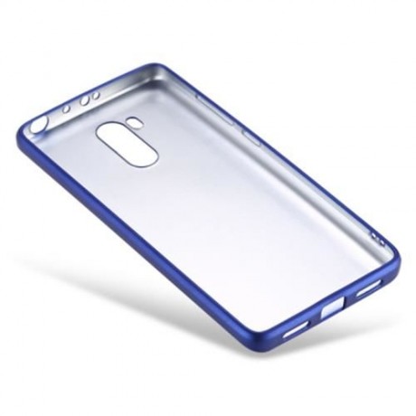 OCUBE SOFT TPU BACK COVER FOR XIAOMI REDMI 4 HIGH EDITION (BLUE)