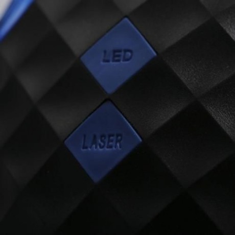 BICYCLE REAR LIGHT LED FLASH LASER LAMP BIKE DECORATION (BLUE)