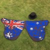 OUTDOOR AUSTRALIAN FLAG BUTTERFLY SCARF (ROYAL)