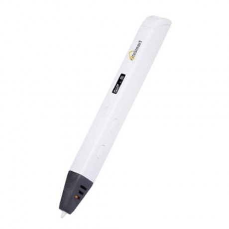 ILIFESMART 3D PRINTING PEN WITH OLED DISPLAY FOR DRAWING (WHITE)