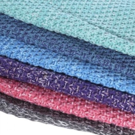 OUTDOOR TRAVELING HANDMADE FISH TAIL KNITTED CROCHET BLANKET (LAKE BLUE)