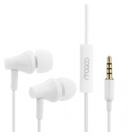 MOGCO M6 HIFI WIRED STEREO EARPHONES HEADPHONES (WHITE)