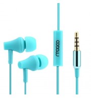 MOGCO M6 HIFI WIRED STEREO EARPHONES HEADPHONES (BLUE)