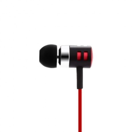 MOGCO M3 HIFI WIRED STEREO EARPHONES HEADPHONES (RED)