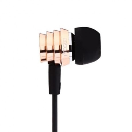 MOGCO M8 HIFI WIRED STEREO EARPHONES HEADPHONES (GOLDEN)