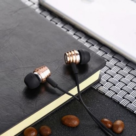 MOGCO M8 HIFI WIRED STEREO EARPHONES HEADPHONES (GRAY)
