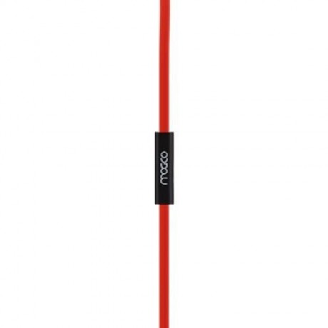 MOGCO M2 HIFI WIRED STEREO EARPHONES HEADPHONES (RED)
