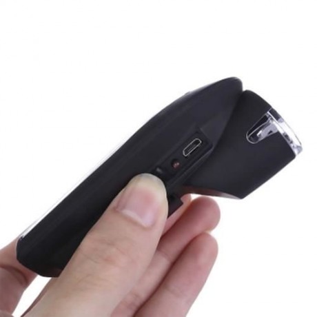 USB RECHARGEABLE SOLAR ENERGY BICYCLE FRONT HEAD FLASHLIGHT (BLACK)
