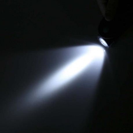 USB RECHARGEABLE SOLAR ENERGY BICYCLE FRONT HEAD FLASHLIGHT (BLACK)