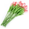 20PCS ARTIFICIAL TULIP FLOWER BOUQUET PARTY WEDDING DECOR (PINK)