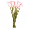 20PCS ARTIFICIAL CALLA LILY FLOWER BOUQUET PARTY WEDDING DECOR (PINK)