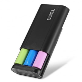 TOMO M3 DIY 3 X 18650 LI-ION BATTERY SMART POWER CHARGER (BLACK)
