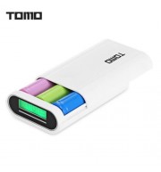 TOMO M3 DIY 3 X 18650 LI-ION BATTERY SMART POWER CHARGER (WHITE)