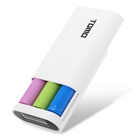 TOMO M3 DIY 3 X 18650 LI-ION BATTERY SMART POWER CHARGER (WHITE)