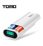TOMO M2 2 X 18650 LI-ION BATTERY DIY SMART POWER CHARGER (WHITE)