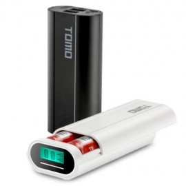 TOMO M2 2 X 18650 LI-ION BATTERY DIY SMART POWER CHARGER (WHITE)