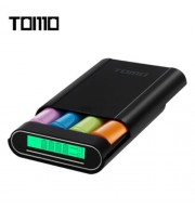 TOMO M4 4 X 18650 LI-ION BATTERY DIY SMART POWER CHARGER (BLACK)