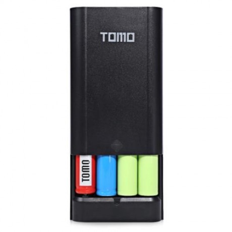 TOMO M4 4 X 18650 LI-ION BATTERY DIY SMART POWER CHARGER (BLACK)