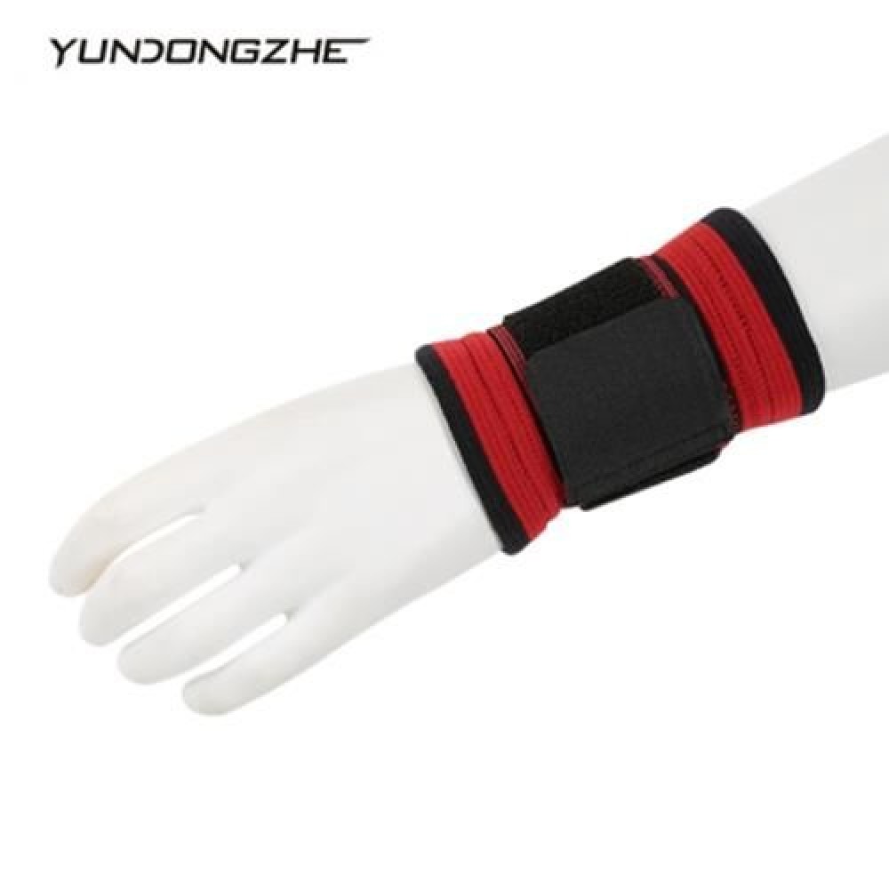 YUNDONGZHE OUTDOOR BASKETBALL CYCLING WRIST PROTECTOR (RED)
