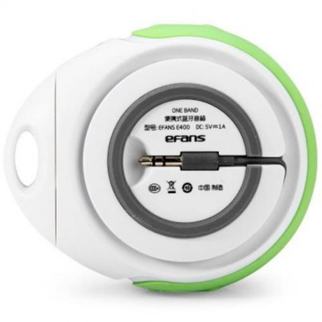 EFANS E400 BLUETOOTH V2.1 EDR WIRELESS SPEAKER TF CARD SUPPORT (GREEN)