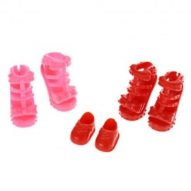 42PCS ACCESSORIES SUPPLIES FOR BARBIE DOLL GIRL CHRISTMAS GIFT (COLORMIX)