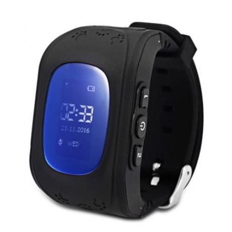 Q50 RUSSIAN VERSION CHILDREN SAFETY MONITORING GPS INTELLIGENT WATCH TELEPHONE (BLACK)