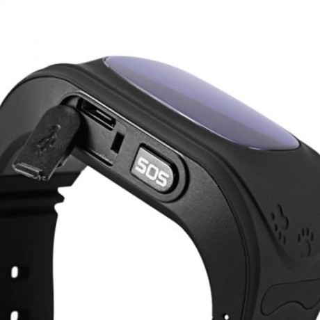 Q50 RUSSIAN VERSION CHILDREN SAFETY MONITORING GPS INTELLIGENT WATCH TELEPHONE (BLACK)