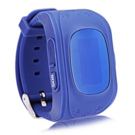 Q50 RUSSIAN VERSION CHILDREN SAFETY MONITORING GPS INTELLIGENT WATCH TELEPHONE (DEEP BLUE)