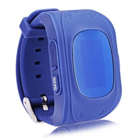 Q50 RUSSIAN VERSION CHILDREN SAFETY MONITORING GPS INTELLIGENT WATCH TELEPHONE (DEEP BLUE)