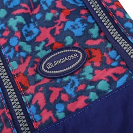 JINQIAOER UNISEX WATERPROOF CROSS BODY BELT CHEST BAG MIXED COLORS TRAVEL SHOULDER BACKPAC