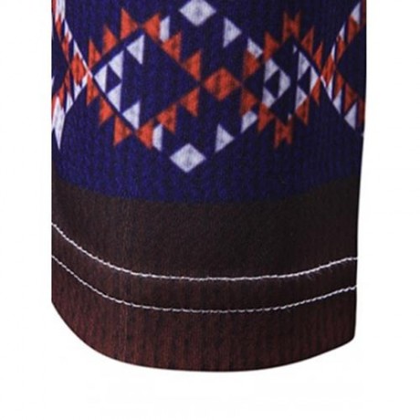 CREW NECK 3D FATHER CHRISTMAS AND SNOWFLAKE PRINT T-SHIRT (COLORMIX)