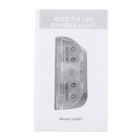 YOUOKLIGHT YK2256 AUTO PIR LED KEYHOLE LIGHT (WHITE)