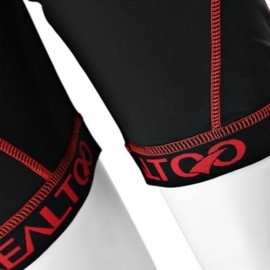 REALTOO BREATHABLE BIKE CYCLING PANTS BICYCLE WEAR SHORTS (RED WITH BLACK)