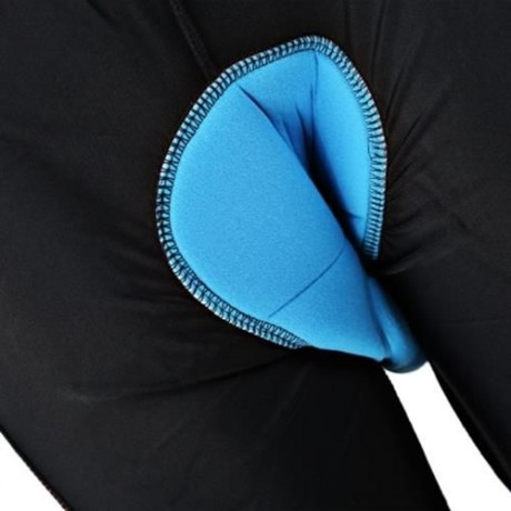 REALTOO BREATHABLE BIKE CYCLING PANTS BICYCLE WEAR SHORTS (RED WITH BLACK)